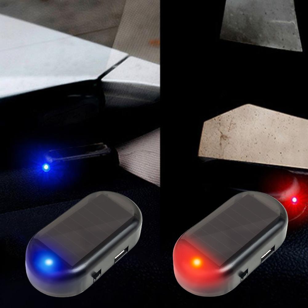 Sos Light Strobe - Güneş Enerjili Araba Sahte Güvenlik Lambası