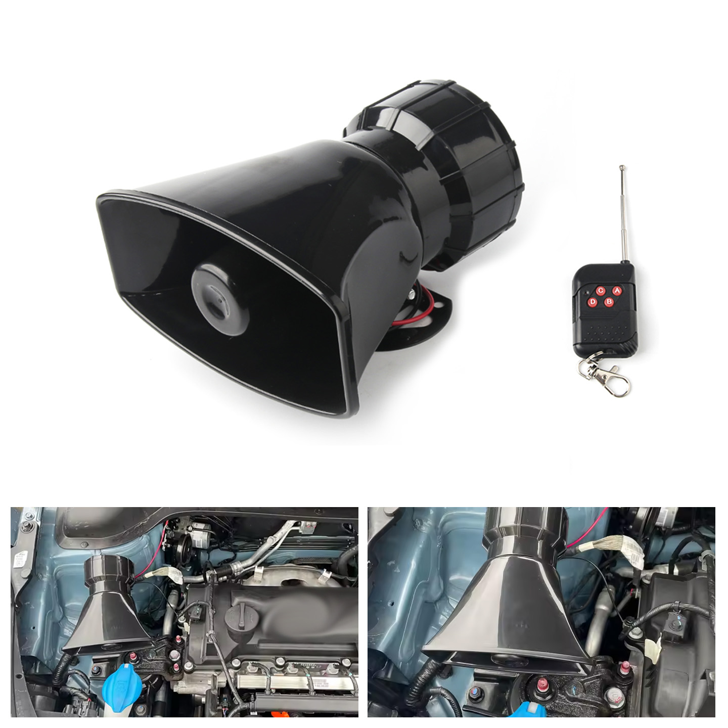 12V Hoparlör 130dB Kablosuz El - Emergency Whistle Loud incelemesi ve fiyatı