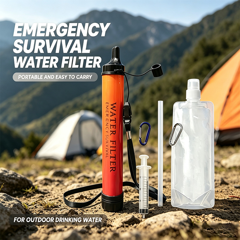 Açık Hava Mini Su Filtresi Pip - Water Purification Straw incelemesi ve fiyatı