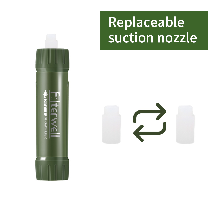 Filterwell yeşil Mini seyahat  - Water Purification Straw incelemesi ve fiyatı
