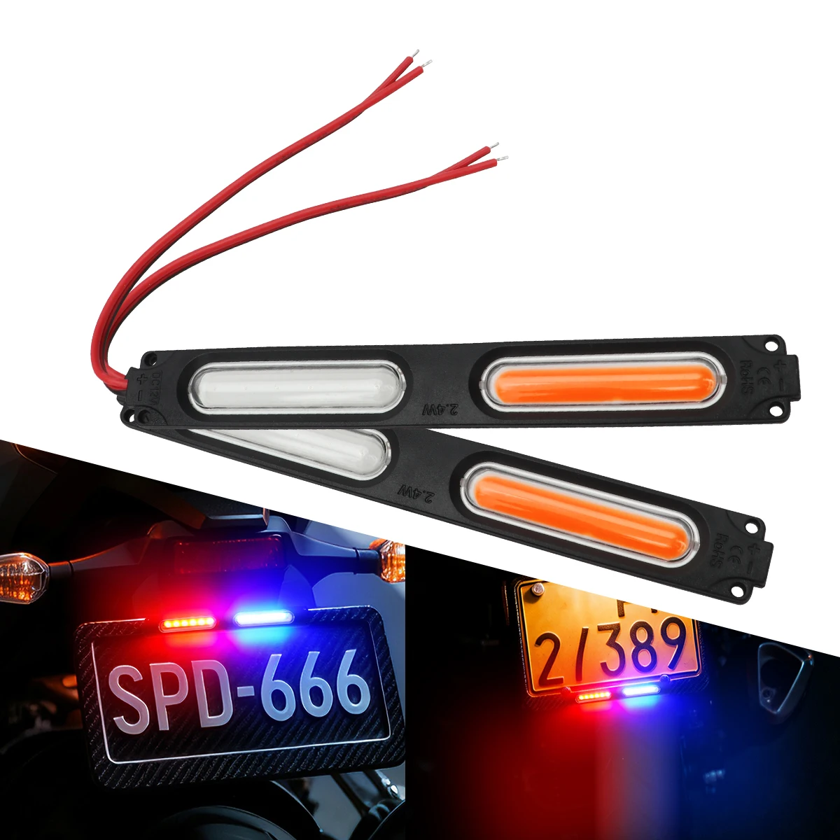 Kırmızı Mavi Yanıp Sönen Çift  - Sos Light Strobe incelemesi ve fiyatı