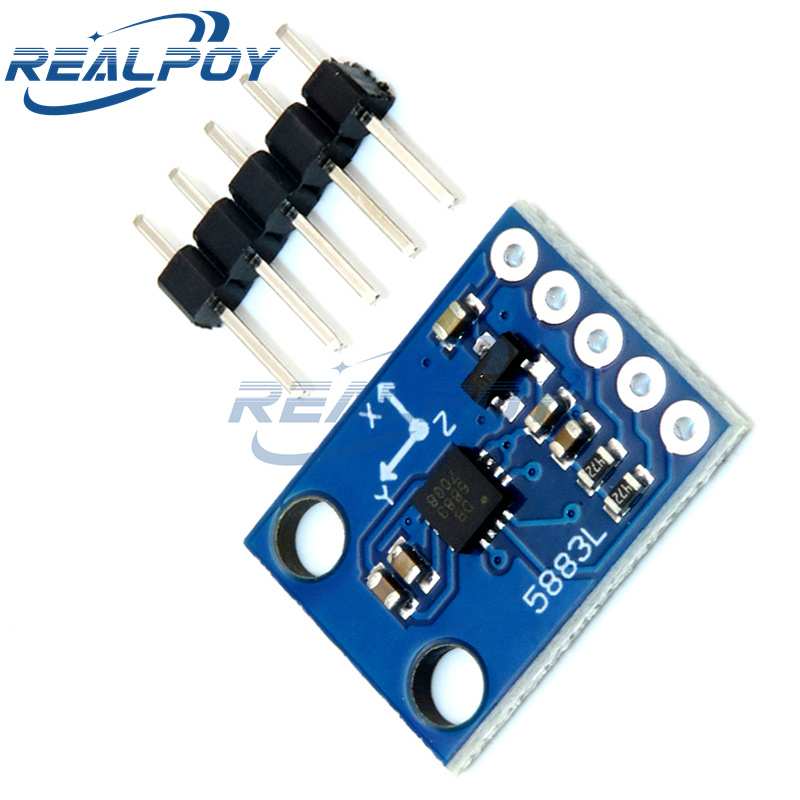 GY-273 3V-5V QMC5883L üçlü eks - Compass Lensatic incelemesi ve fiyatı